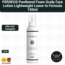 Perseus Panthenol Foam Scalp Care Lotion, Post-Transplant Scalp Relief 150ml