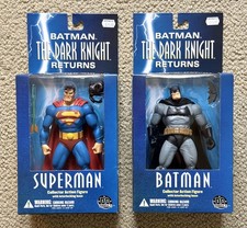2004 DC Direct The Dark Knight Returns Collector Figure - Batman & Superman NEW