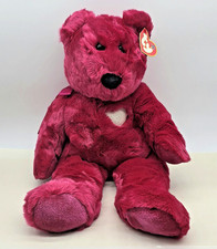 Large Valentina TY Beanie Babies Large Valentine's Bear Plush Soft Bear