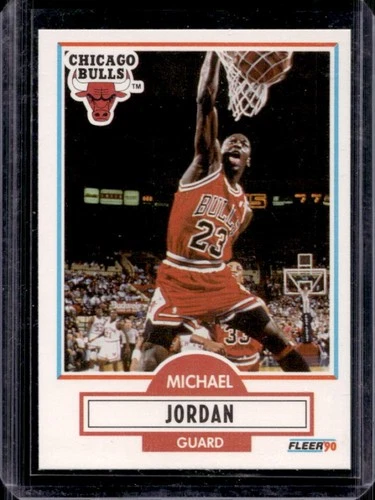 1990-91 Fleer Michael Jordan #26 Bulls