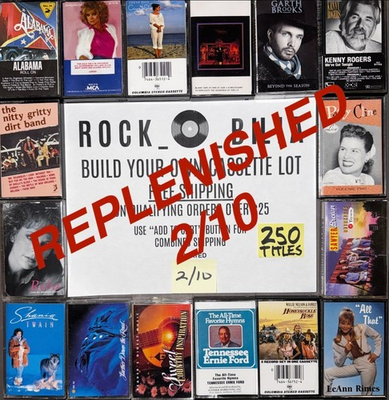 #ad #ad $1 amp; UP COUNTRY BUY $25 GET FREE SHIPPING CASSETTE BUILD YOUR LOT GEORGE STRAIT $9.00