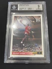 MICHAEL JORDAN 1992-93 Upper Deck CARD #23 Graded Beckett BGS 9 Chicago Bulls