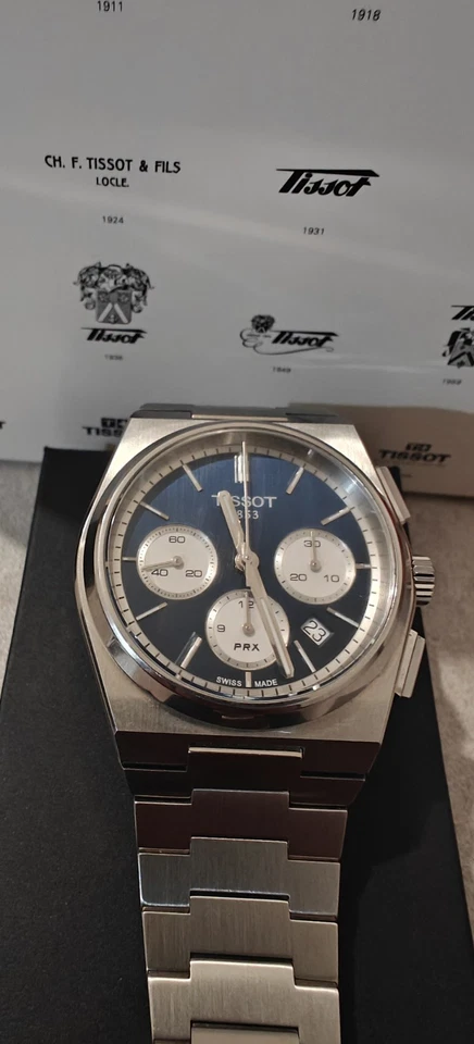 Tissot PRX Blue Men's Watch - T137.427.11.041.00, photo 2 of 5