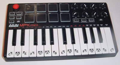 AKAI PROFESSIONAL MPK MINI - KEYBOARD CONTROLLER