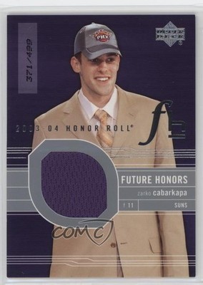 2003 Upper Deck Honor Roll Future Honors /499 Zarko Cabarkapa #119 Rookie RC n0c