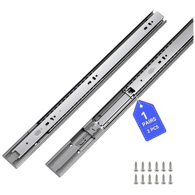 Pair of Heavy Duty 18'' Drawer Runners - 100 lb Capacity
