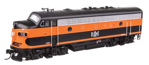 Walthers Mainline 910-21402 HO Maßstab EMD F7 A ESU Sound DCC BLE #718A | Zustand: Neu