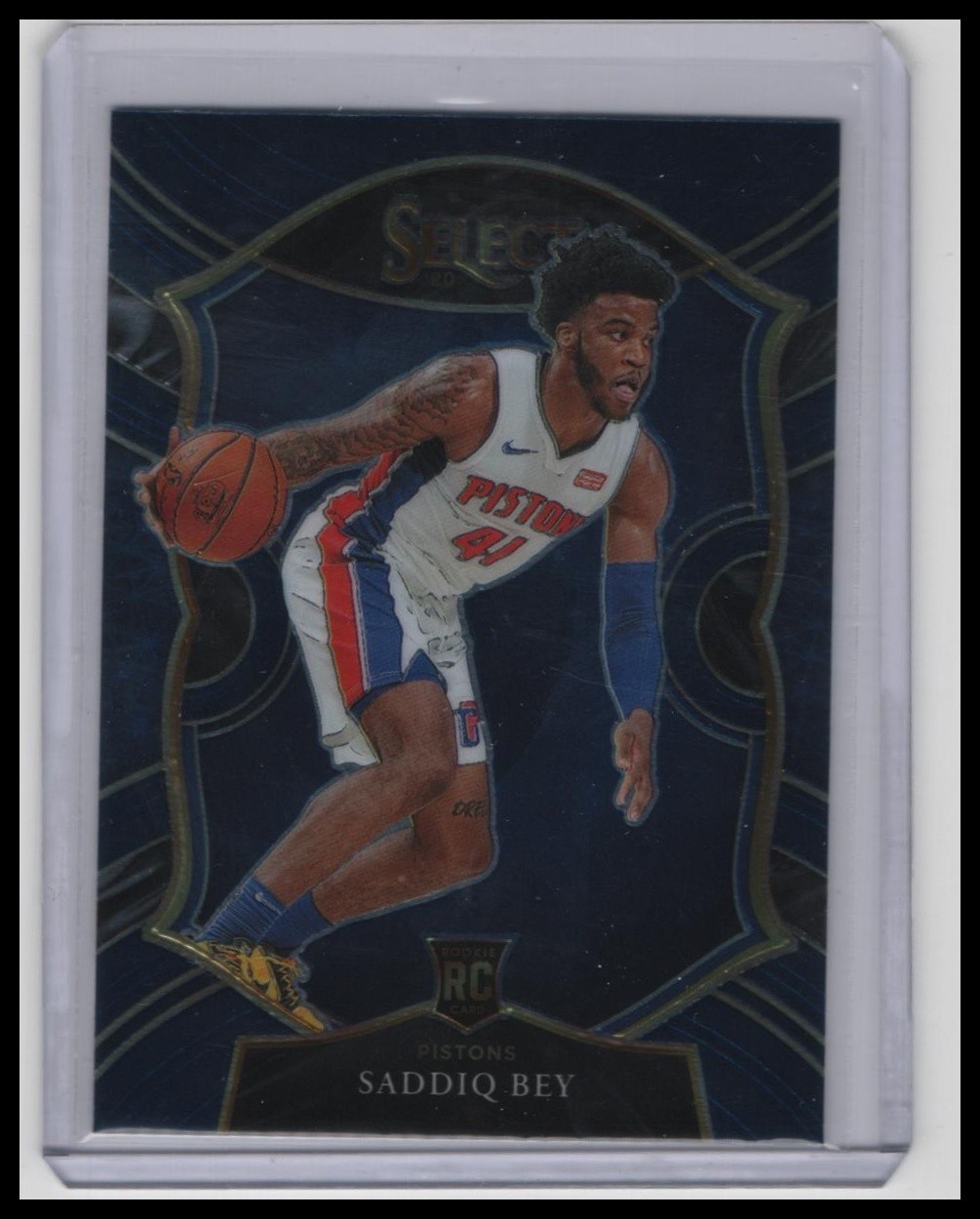 2020-21 Panini Select #79 Saddiq Bey Blue