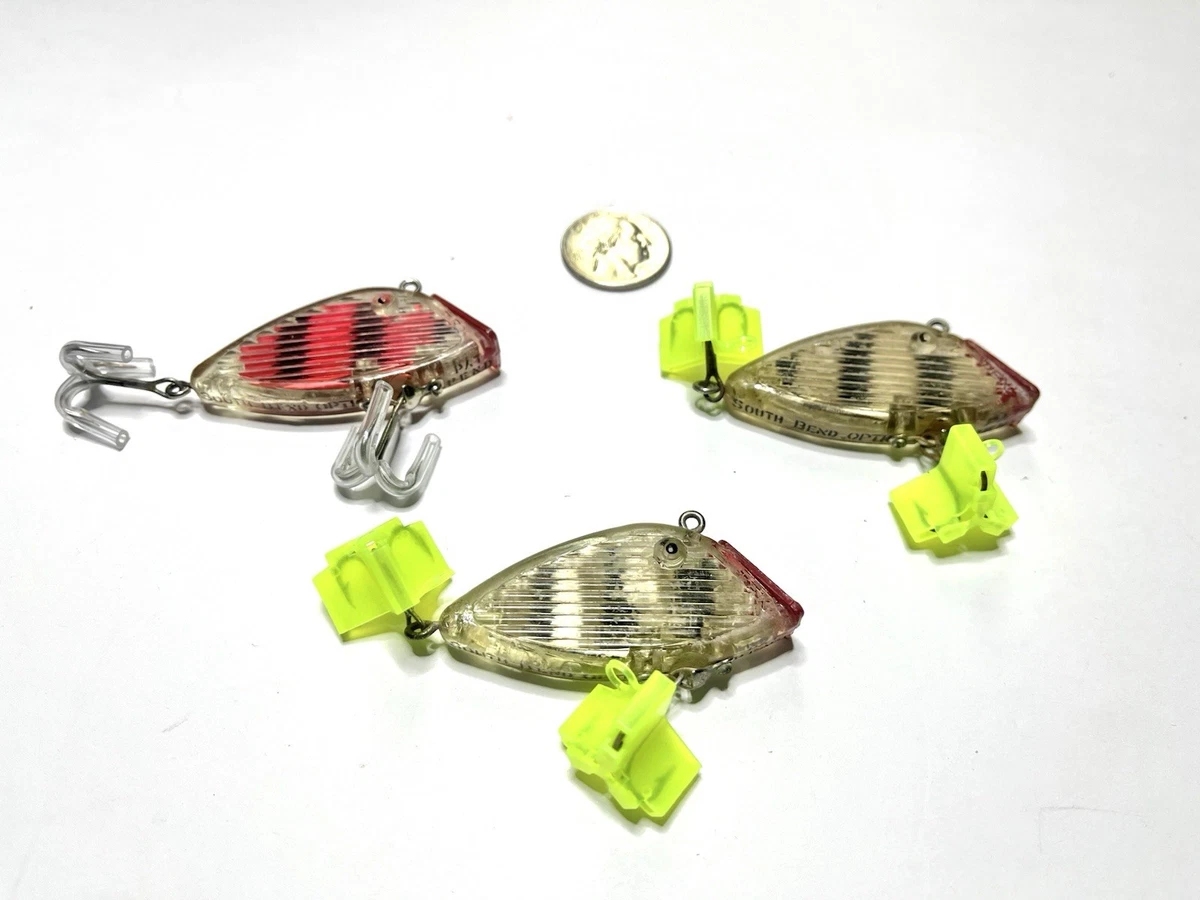 Assortimento Galleggianti Rotondi A Scatto Per Pesca Southbend, 10 Pezzi, Rosso E Bianco