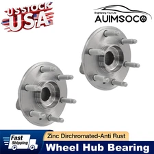 Pair 2 Front Wheel Hub Bearings For Chevy Traverse GMC Acadia Buick Enclave 3.6L