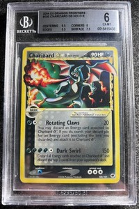 Pokémon Charizard Gold Star 100/101 Ex Dragon Frontiers ENG Holo BGS 6 CENT 9,5