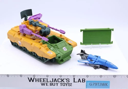 Anti Aircraft Base Micromaster 100% Complete 1989 G1 Transformers Action Figure