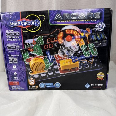 Elenco Snap Circuits Arcade Games Of Learning And Fun -- Complete!