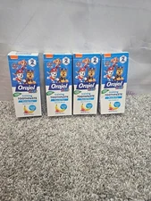 4 Pk Orajel Toddler Training Toothpaste Paw Patrol Fruity Fun Flavor 1.50Oz Ea