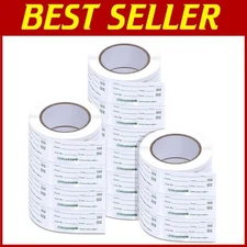 Dissolvable Food Labels - 1 x 2 Inch Stickers for Safe Meal Prep & Storage