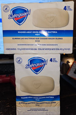 Safeguard Antibacterial Deodorant Bar Soaps Beige Color 4 oz Each 8 Count