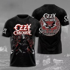 Black Sabbath Ozzy Osbourne Fan T Shirt - Rock And Roll Madman - All Sizes - New