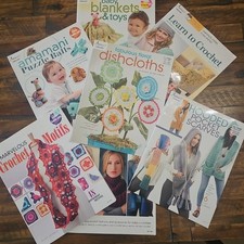 Lot Of 7 Annie's Crochet Pattern Books