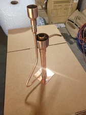 Copper Proofing Parrot Heads for Distilling