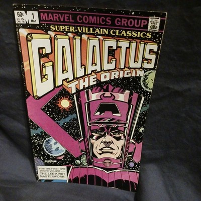   Super Villain Classics Galactus The Origin #1 LEE  KIRBY 1983  High Grade 