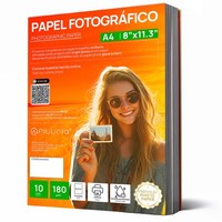 Fotopapier A4 GläNzend 180G/M² FüR Tintenstrahldrucker 10 Blatt Ofituria