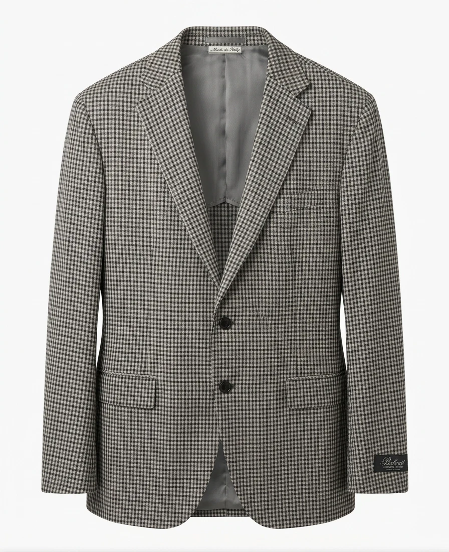 Belvest Gingham Beige Sport Coat Extrafine Wool Regular Fit Blazer 46 L (EU 56)
Opens in a new windo