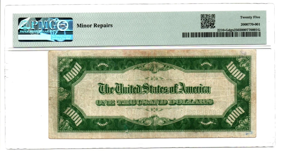 Fr. 2210-G 1928 Federal Reserve Note. PMG Very Fine 25 - Image 2 of 2