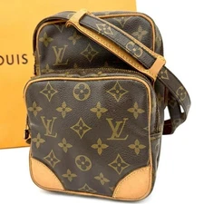 LOUIS VUITTON Monogram Shoulder bag Vintage Authentic From Japan