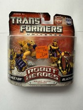 Transformers Universe Robot Heroes Cheetor & Blackarachnia       READ