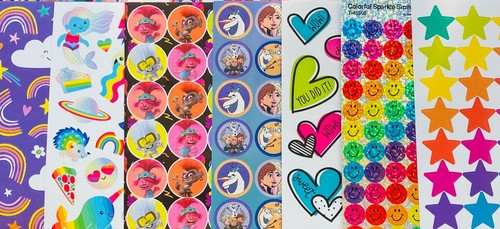 499+ HUGE Lot DIY Scrapbooking Stickers Great Variety of Supplies Lots Of Themes - Picture 6 of 15