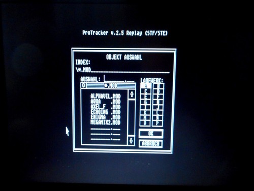 Atari ST PROTRACKER PLAYER 2.5 (compatible STF, STE, MV16, COVOX / PRO SOUND) - Zdjęcie 4 z 5