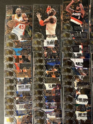1995-96 Fleer Metal Basketball 146 Card Lot No Dupes RC Stars Vets Set Builder - Picture 2 of 6