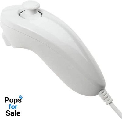 Nintendo Nunchuk Controller Add-On für Nintendo Wii/Wii-U - [ohne Handbuch oder äußer