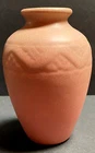 ROOKWOOD ART POTTERY # 2437 DATED 1920 ART DECO DESIGN ZIG-ZAG &TRIANGLES 5 1/2"