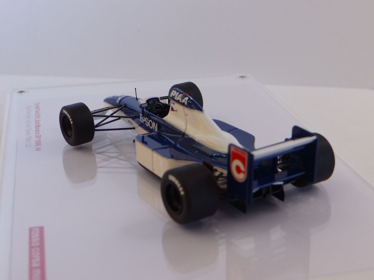 1/43 F1 model, Tyrrell Ford 019 2nd Monaco GP 1990, Alesi #4 1/43 F1 model, Tyrrell Ford 019 2nd Monaco GP 1990, Alesi #4