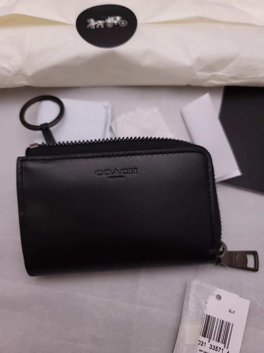 Coach key wallet hot sale