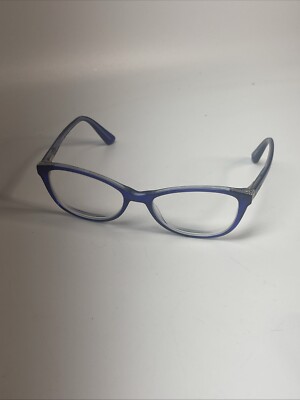 GUESS Unisex Geometric Eyeglasses - Blue/Silver Acetate Frame (GU2624-3 092)