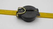 Vintage Engineer Directional Compass Lensatic Black