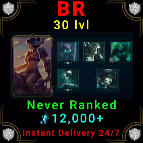 LoL Account With Shamrock Malphite Skin
