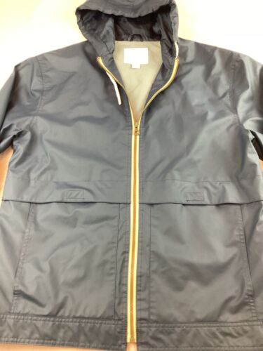 Original Weatherproof Vintage Polyurethane Shell Navy Blue Rain Jacket Men's Med - Picture 3 of 10