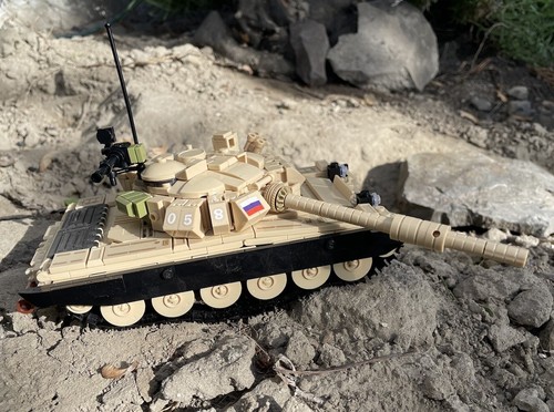 NIB T-72 M1 Polish Ukrainian Russian Tank Building Block Set Brick Builder - Picture 9 of 17