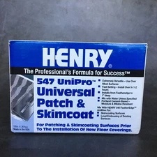Henry 547 UniPro Universal Patch and Skimcoat 3 Lb Open Box