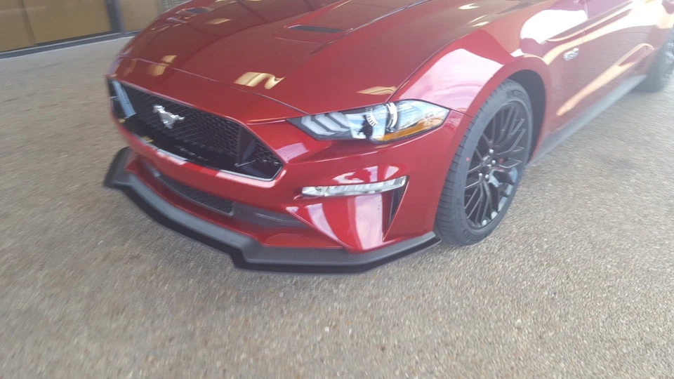 DIVISOR DELANTERO ESTILO PP1 +2 VARILLAS para Mustang GT 2018-2023 con paquete de rendimiento Foto 4 de 4