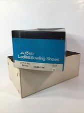 Vintage AMF Ladies Bowling Shoes BOX ONLY Laurelton Size 7 1/2