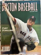 Boston Red Sox (MLB) Game Programme / Magazine September 2005 Curt Shilling