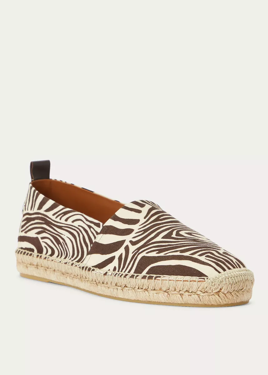 Zebra espadrilles cheap