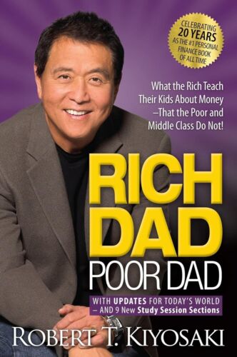 Robert T. Kiyosaki 4 Books Collection Set (Rich Dad Poor Dad, Cashflow Quadra... - Picture 2 of 5