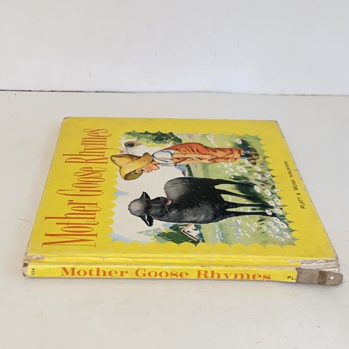 Vintage 1953 Mother Goose Rhymes Hardcover Full Color Illustrations - Picture 16 of 21