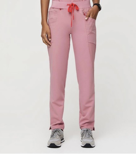 Chalk Pink Mombasa Slim Scrub Pant | eBay