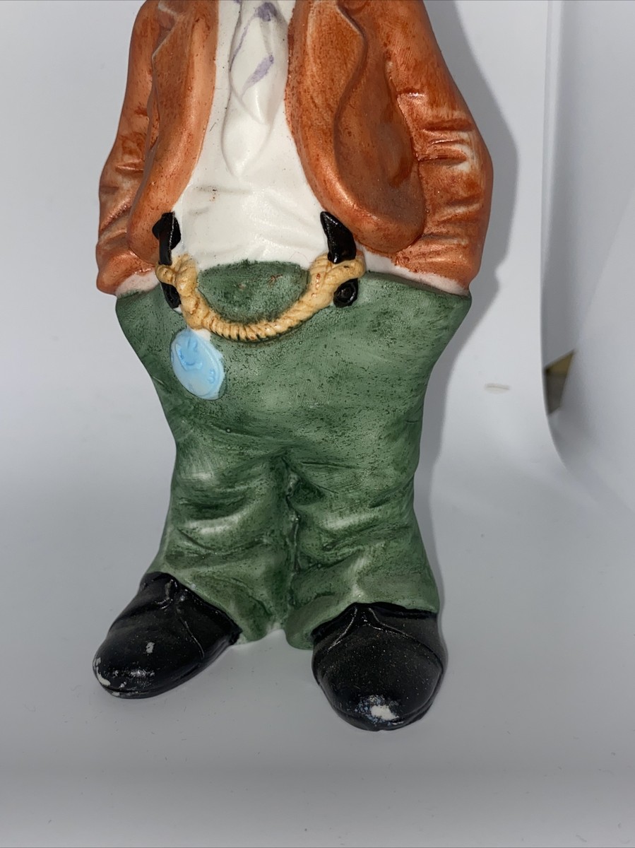Vintage Collectible Porcelain/Ceramic Hobo Clown Figurine